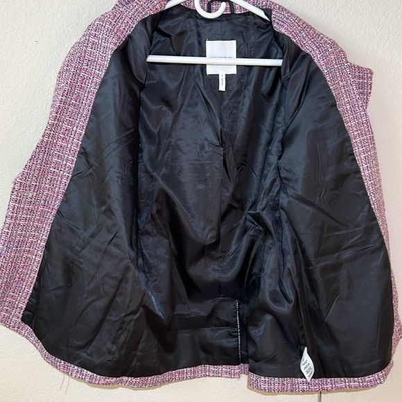 Avec Les Filles Single-Breasted Tweed Blazer Relaxed - Picture 7 of 11